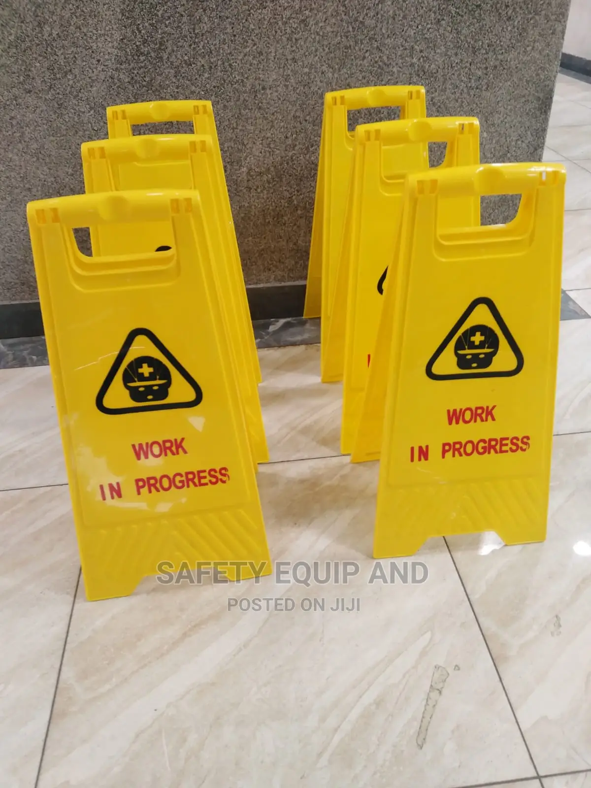 Wet Floor/Cleaning in Progress Signages
