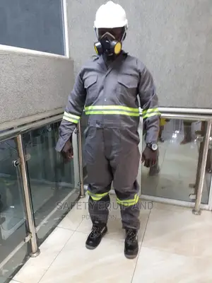 Grey Reflective Coverall