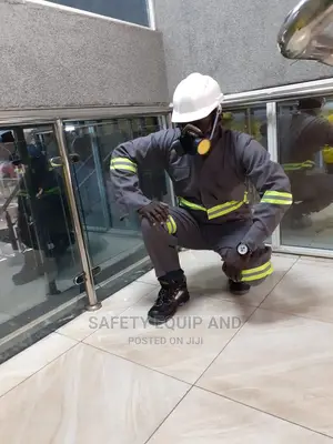Grey Reflective Coverall