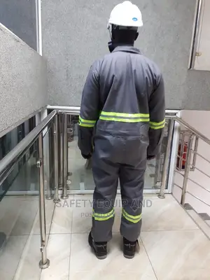 Decron Grey Reflective Coverall
