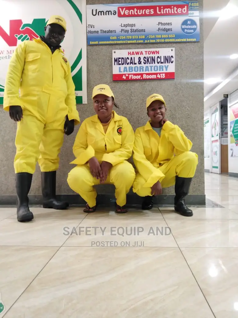 Plain Yellow Coverall/Overall