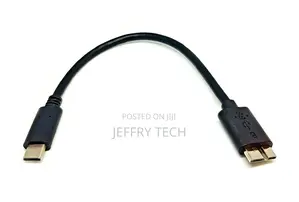 Usb Cable Type C Male to Micro Type B Male 3.1 5 Gbps 15cm