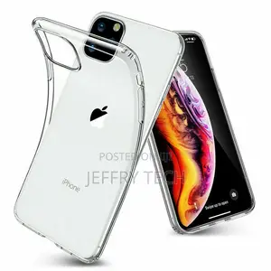 Transparent Silicone Clear Back Cover Case for iPhone 13 Pro