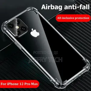 iPhone 12 13 Pro Max Mini Clear Case / Tempered Glass Screen