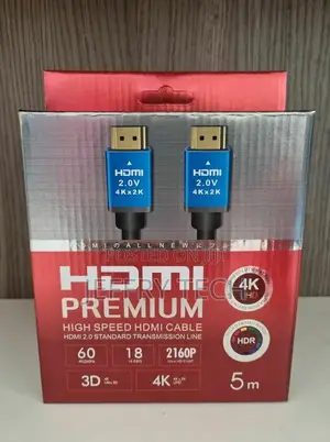 5M Premium HDMI V2.0 Cable 3D Ultra 4K Ethernet