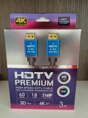 3M Premium HDMI V2.0 Cable 3D Ultra 4K Ethernet
