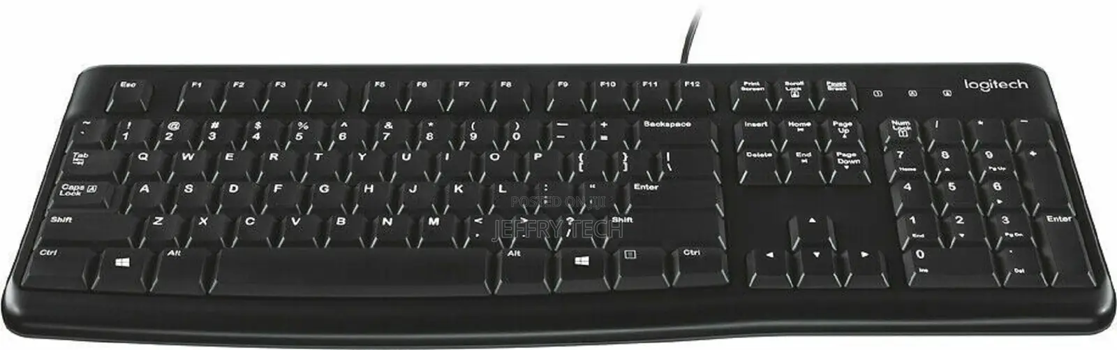 Brand New Logitech - Desktop USB Keyboard Num Pad - In
