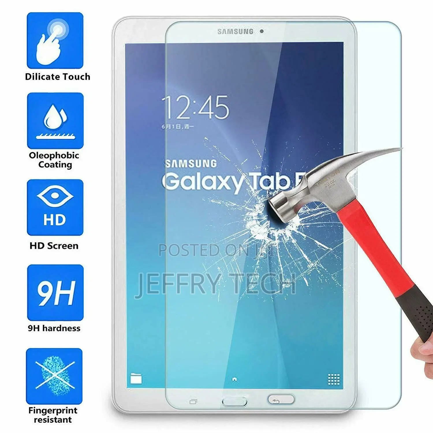 Screen Protector for Samsung Galaxy Tab E 9.6'' SM-T560