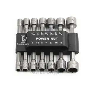 Quality14pcs Non Magnetic Nut Setter Drill Bit Adapter Set