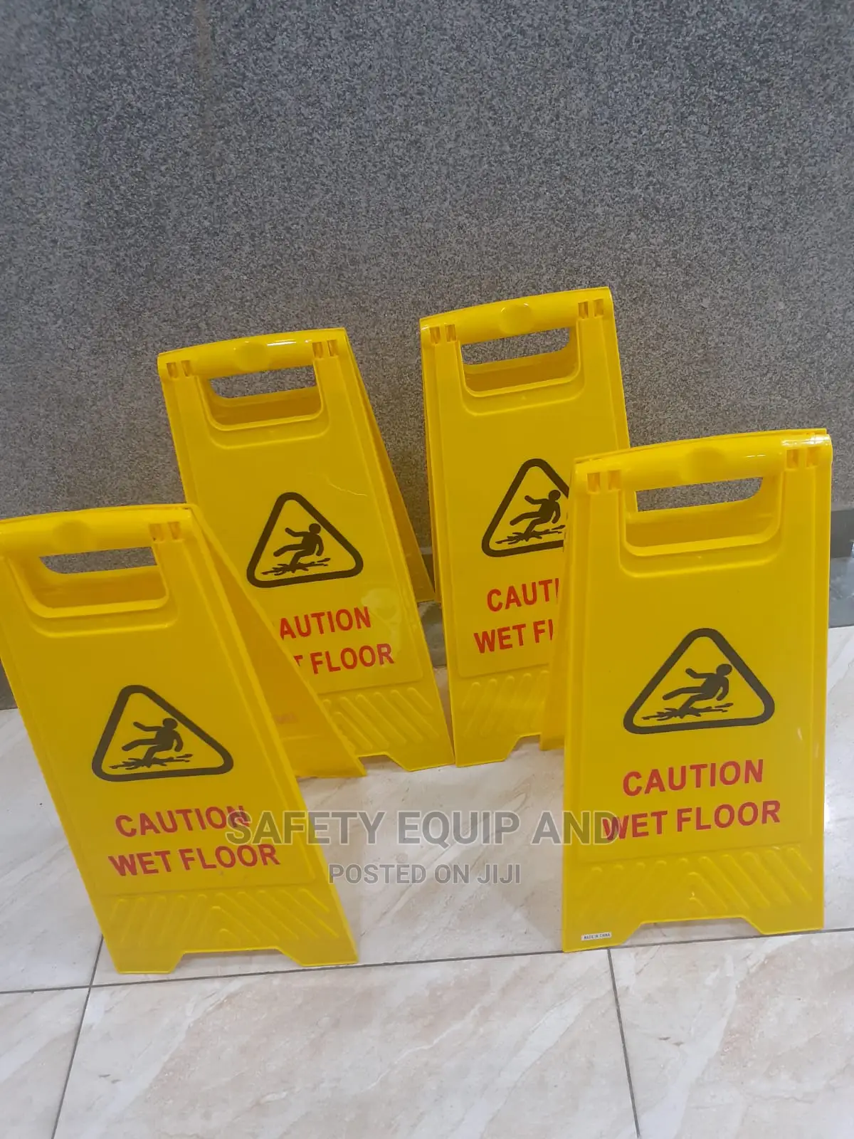 Cleaning Progress Signages Available