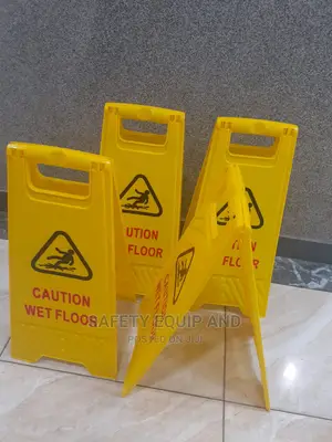 Cleaning Progress Signages Available