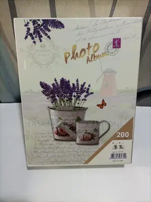 ARPAN 6x4 Plain Photo Album With 200 Pockets