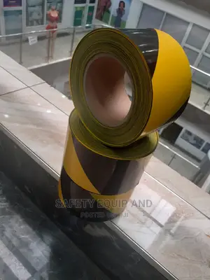100mtrs Black And Yellow Barrier Tapes