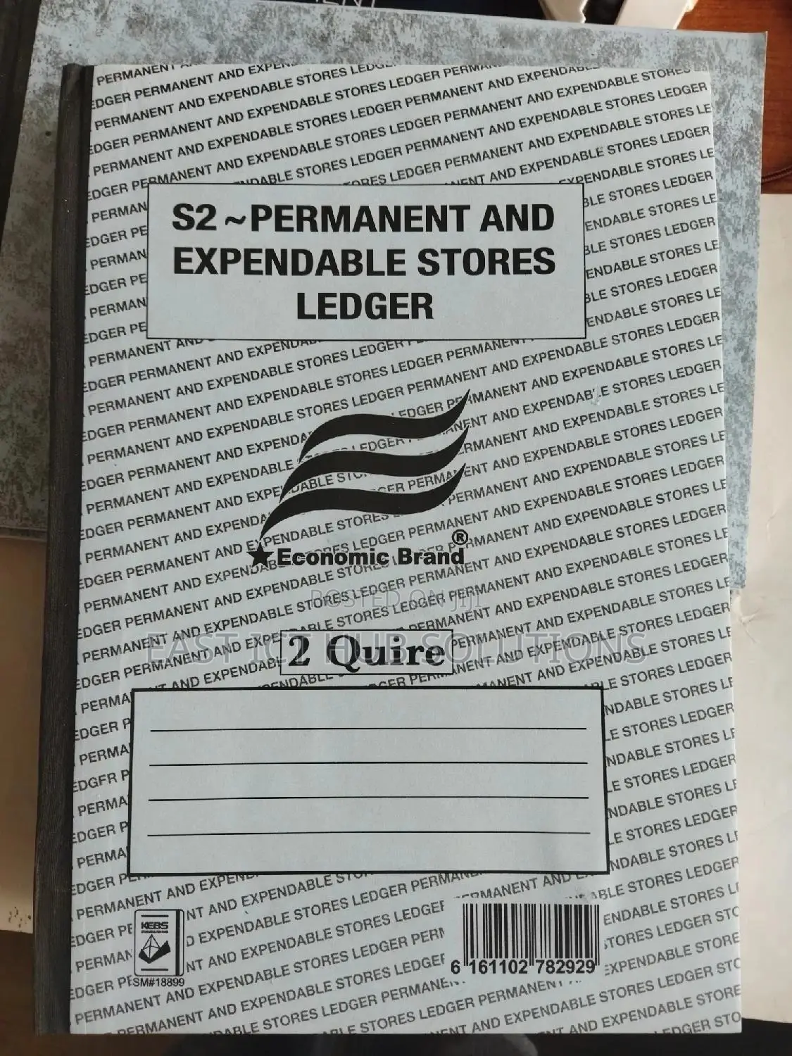 S2-Permanent and Expendable Stores Ledger