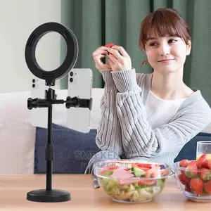 Ringlight Photography Tiktok Desktop Mobile Phone Holder