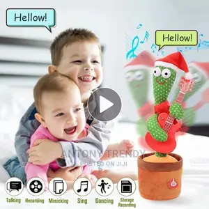 Talking Cactus Baby Toy Repeating Words Smart Cactus Toy .