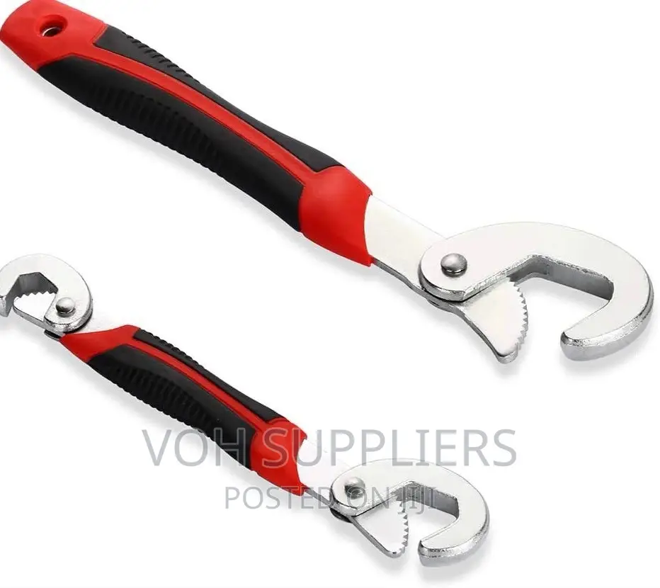 2PC Multi-Function Universal Snap and Grip Wrench Spanner