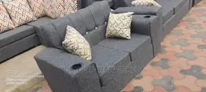 Two Seater Sofa With Cups for Sale