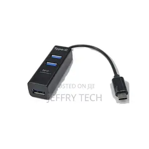 Generic USB 3.1 Type C USB-C Multiple 3 Port Hub With TF Car