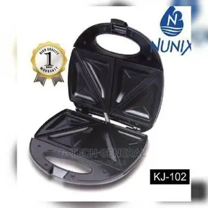 2 in 1 Nunix Electric Nonstick Sandwich Maker and Toaster