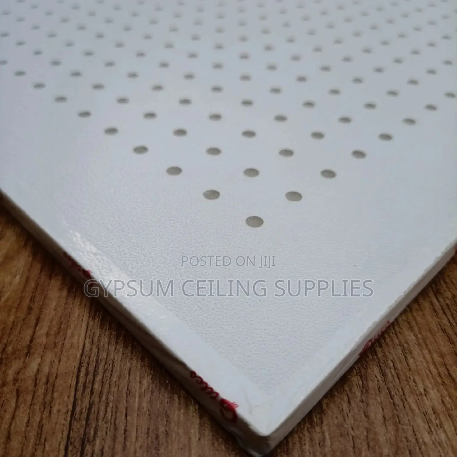 Acoustic Gypsum Ceiling Tiles Perforated