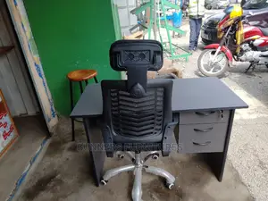 Office Desk and Chair Set.