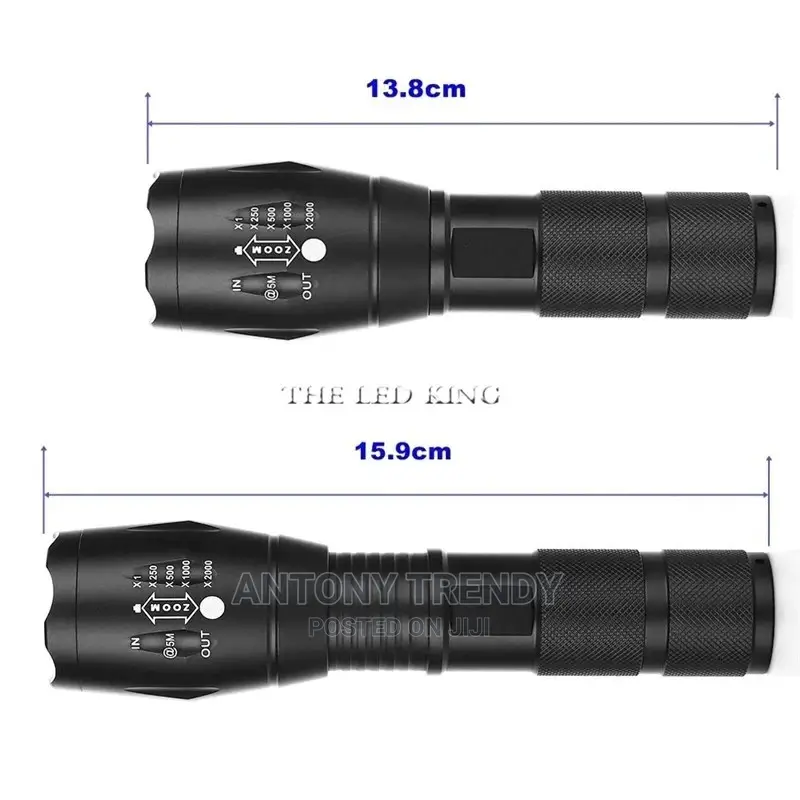 XML T6 Led Flashlight Q5 Mini Torch Lanterna Tactical.