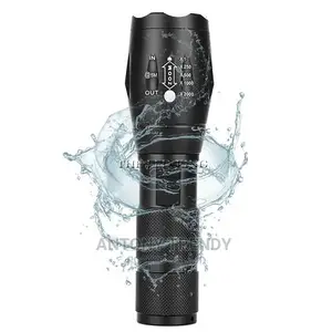 XML T6 V6 Led Aluminum Waterproof Zoom Camping Torch .