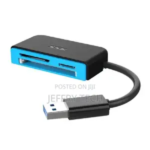 SSK SCRM330 USB3.0 Card Reader Support SD/TF/CF Card With 5