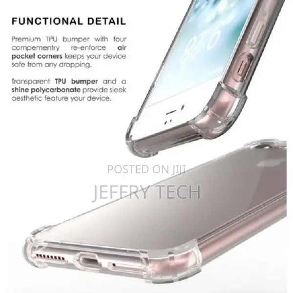 Transparent Case Hard Backside for Apple iPhone 7/8