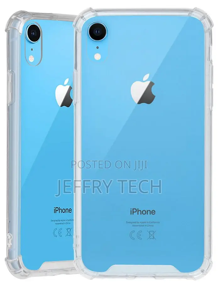 iPhone XR Case Clear, Transparent Flexible TPU