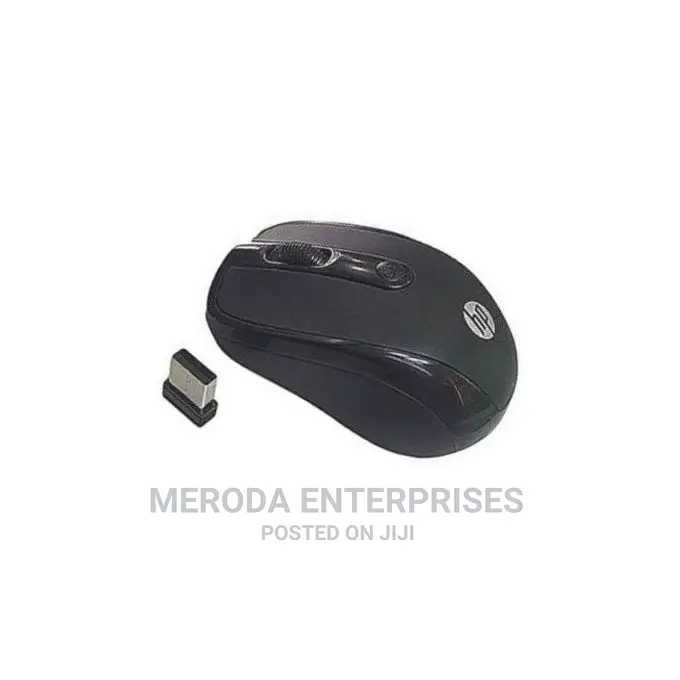 HP Optical Wireless Mouse - Black