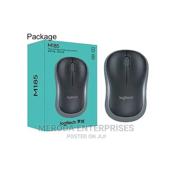 Logitech M185 Wireless Mouse - Plug and Play