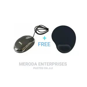 DELL Wired Mouse + Free Mouse Pad