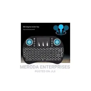 Universal Wireless Keyboard With Touchpad Mouse