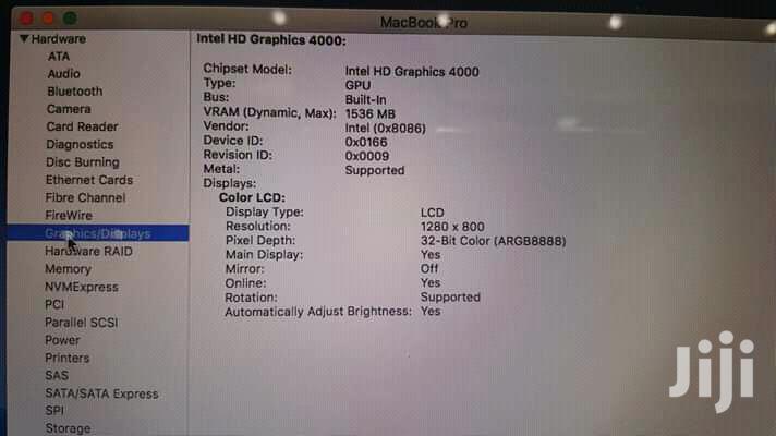 Laptop Apple MacBook Pro 4GB Intel Core i5 HDD 500GB