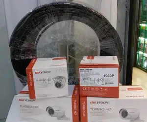 Four 4 Channel HD CCTV Camera Kit 1080p With 100m and 1TB