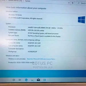 Laptop HP Stream Laptop 4GB Intel Celeron SSD 60GB