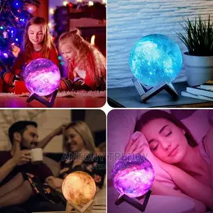 3D Printing Moon Lamp Galaxy Kids Night Light 16 .