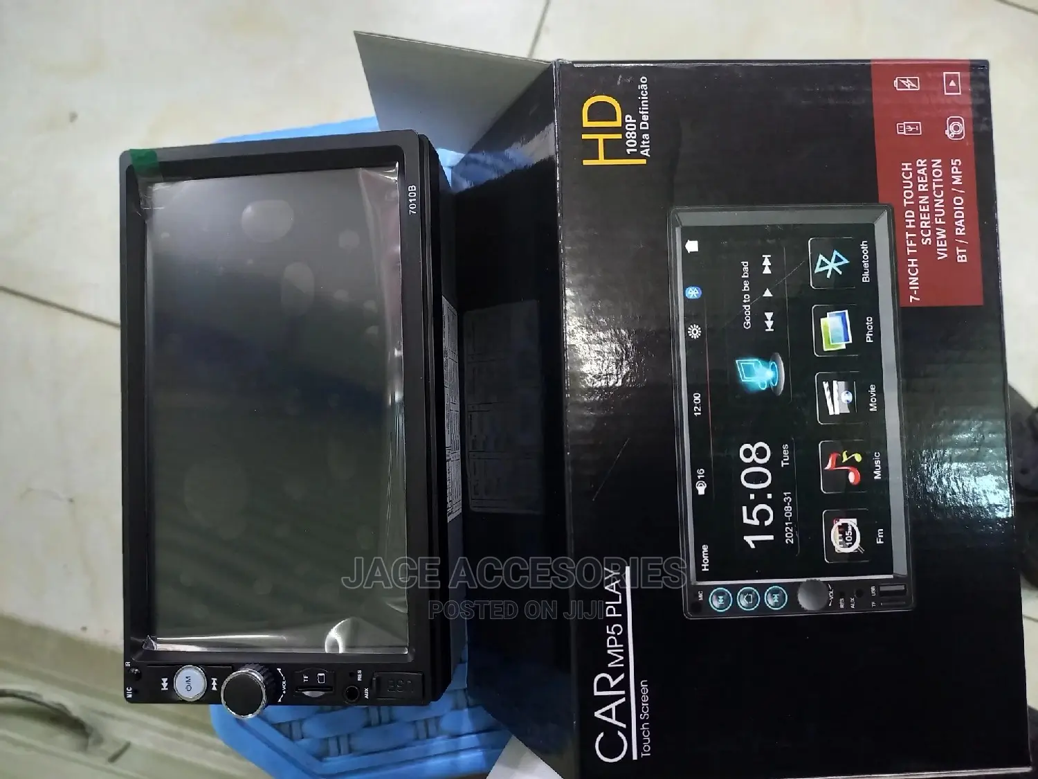 Mp5 Car Radio +Reverse Camera