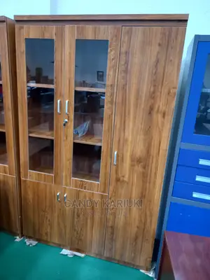 Executive Wooden 3 Door Office Cabinet