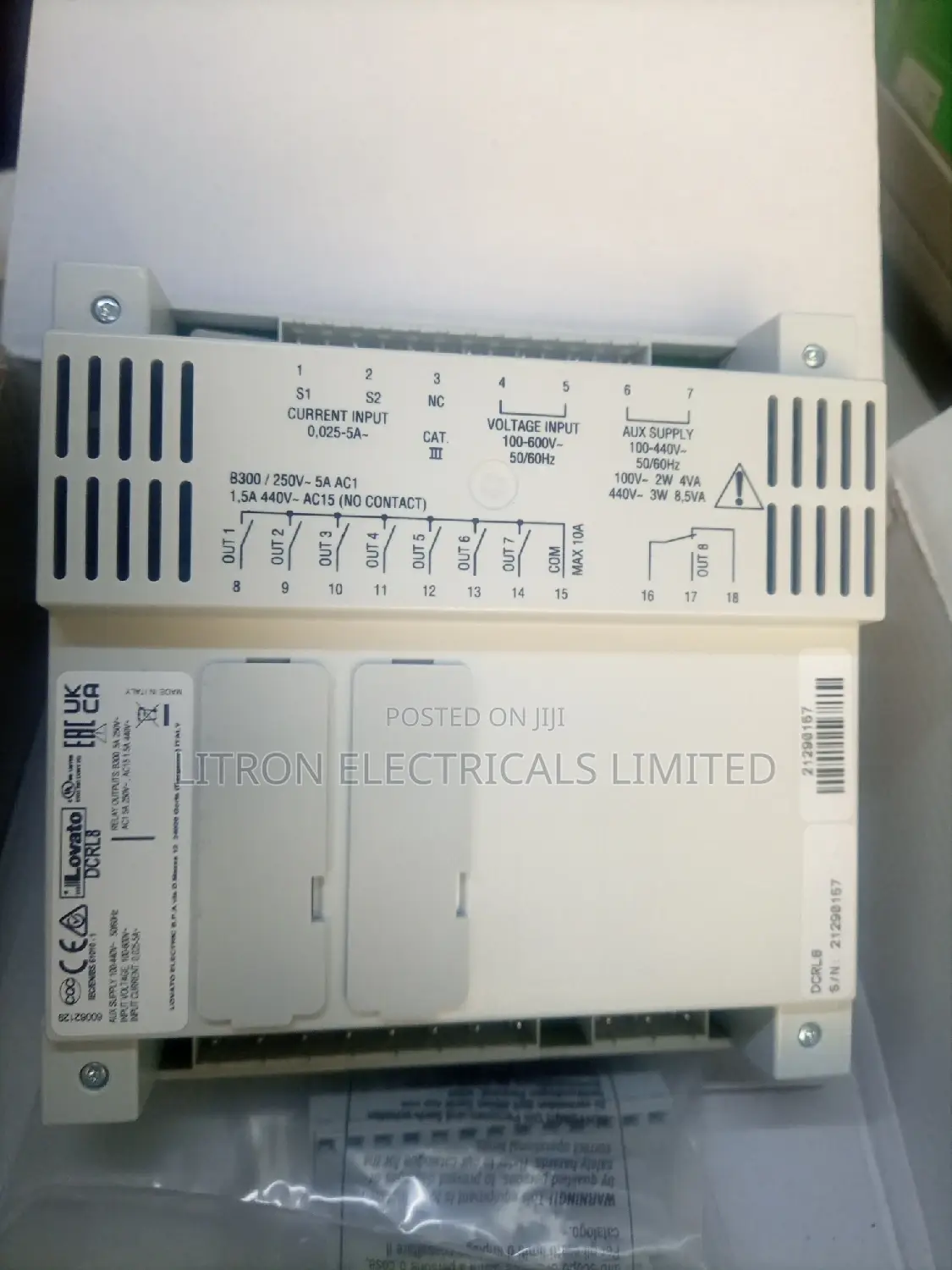 Power Factor Controller 8steps
