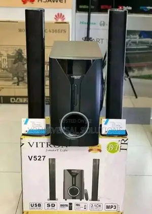 Vitron V527 Multimedia System Fm,Usb,Bt 9000 Watts.
