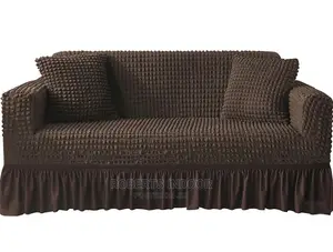 5 Sitter Brown Turkish Sofa Cover