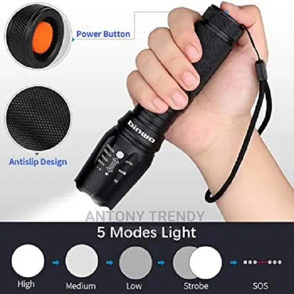 Super Bright High Lumen XMLT6 LED Flashlights Portable.