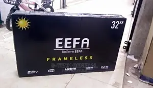 Eefa 32” Frameless Smart Android Tv, Netflix, Youtube