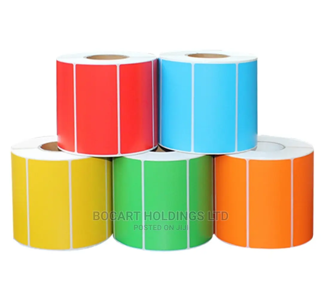 Colored Barcode Labels , Stickers , Rolls