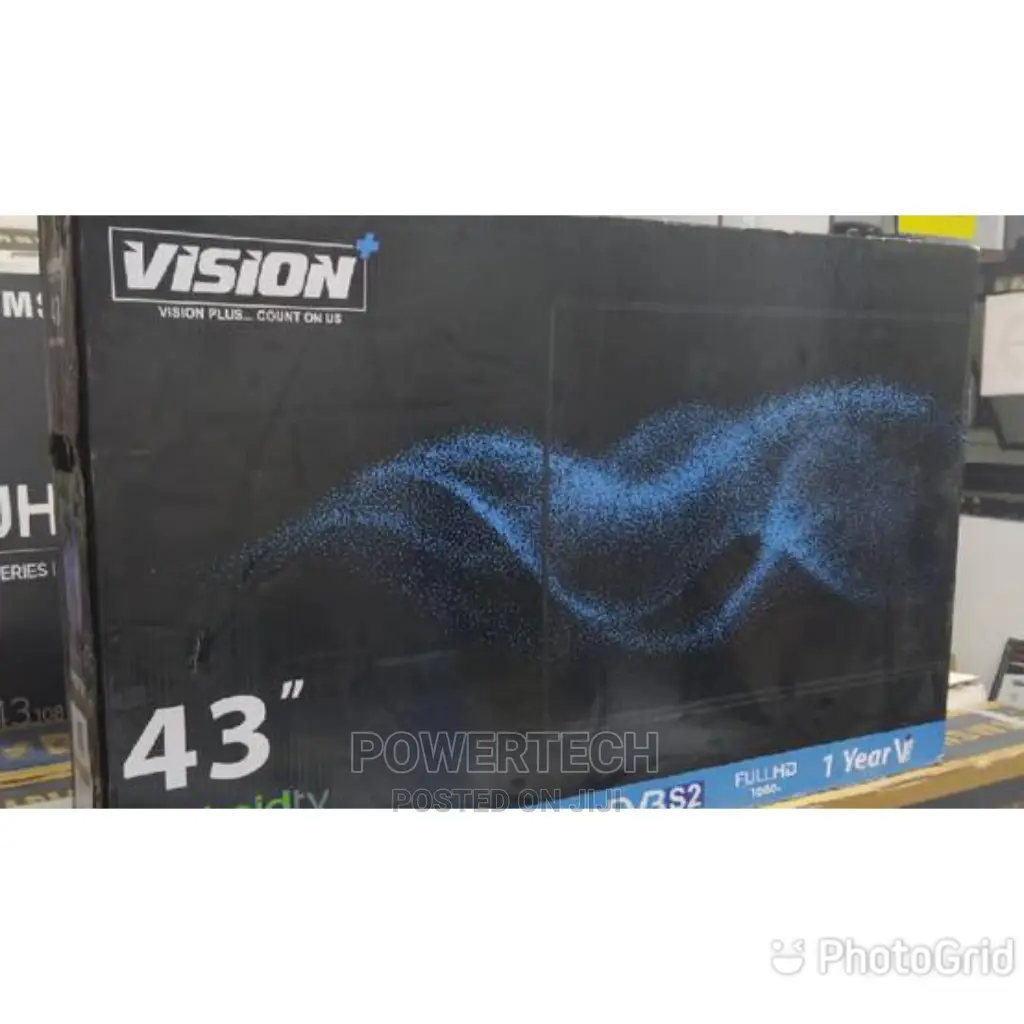 Vision Plus Smart Android Tv'43 Inches
