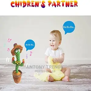 Dancing Cactus Plush Toy,Talking Cactus Baby Toys.