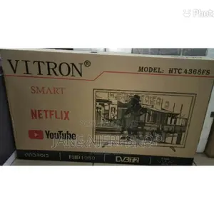 Offer Vitron 43 Inches Smart Android With Bluetooth Frameles